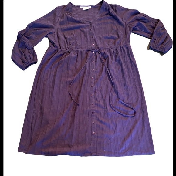 ASOS JUNAROSE 100% Cotton Gorgeous Like New Purple Bohemian Maxi Dress - Plus 24 - Picture 2 of 12